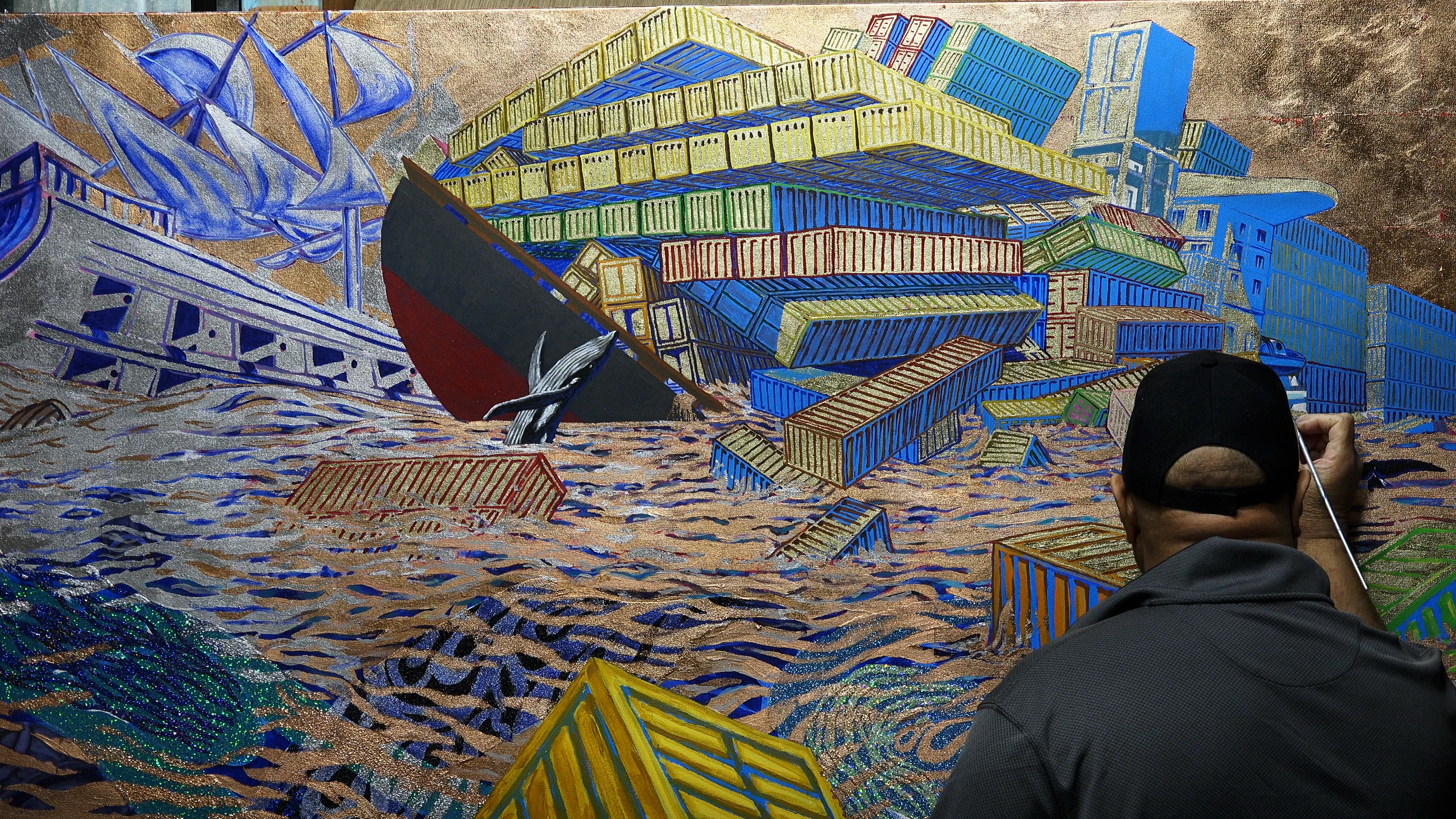 Check for Post Atlantic: The Art of Dewey Crumpler airing on a public television station near you!